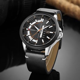 Ανδρικό Ρολόι CURREN 8307- Curren Analog Leather Band Watch for Men